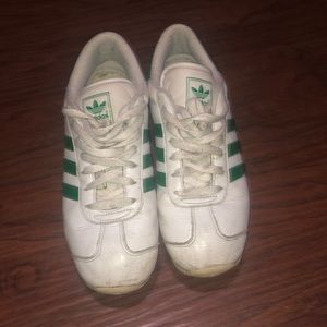 Adidas retro original shoes.